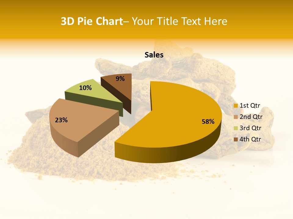 Indian India Yellow PowerPoint Template
