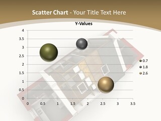 Flat Building Chalet PowerPoint Template