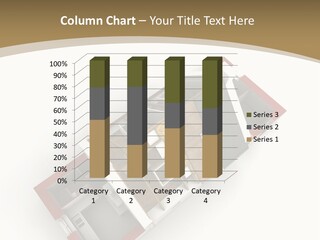 Flat Building Chalet PowerPoint Template