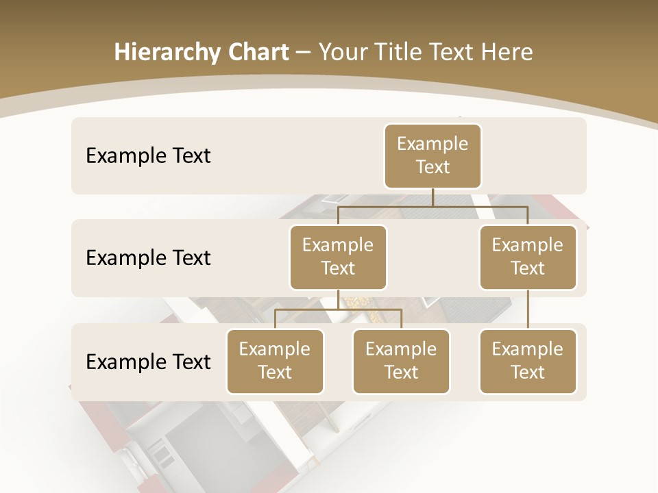 Flat Building Chalet PowerPoint Template