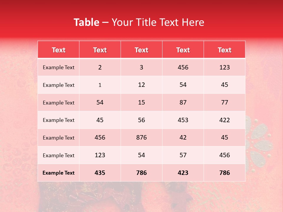Symbol Gold Bejeweled PowerPoint Template