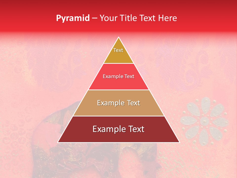 Symbol Gold Bejeweled PowerPoint Template