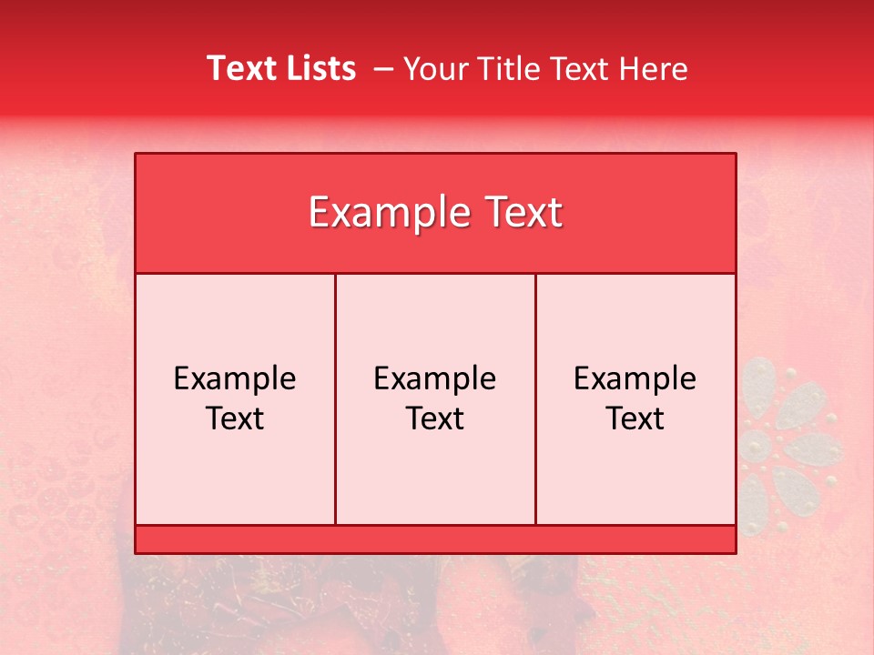 Symbol Gold Bejeweled PowerPoint Template