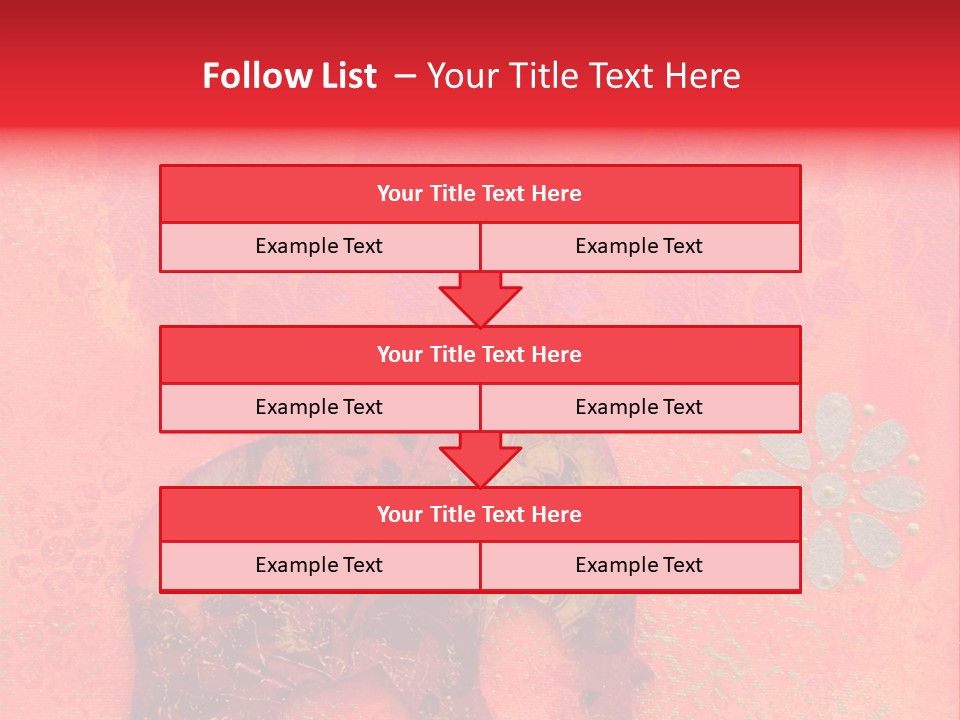 Symbol Gold Bejeweled PowerPoint Template