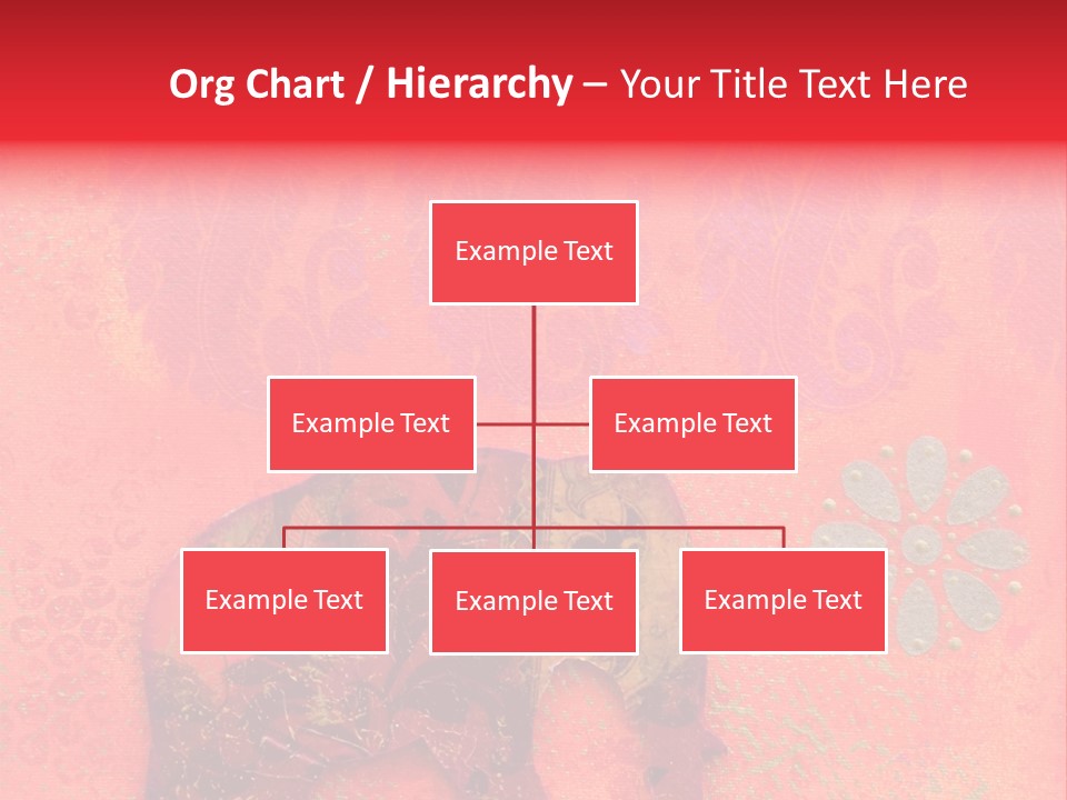 Symbol Gold Bejeweled PowerPoint Template