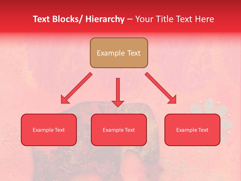 Symbol Gold Bejeweled PowerPoint Template