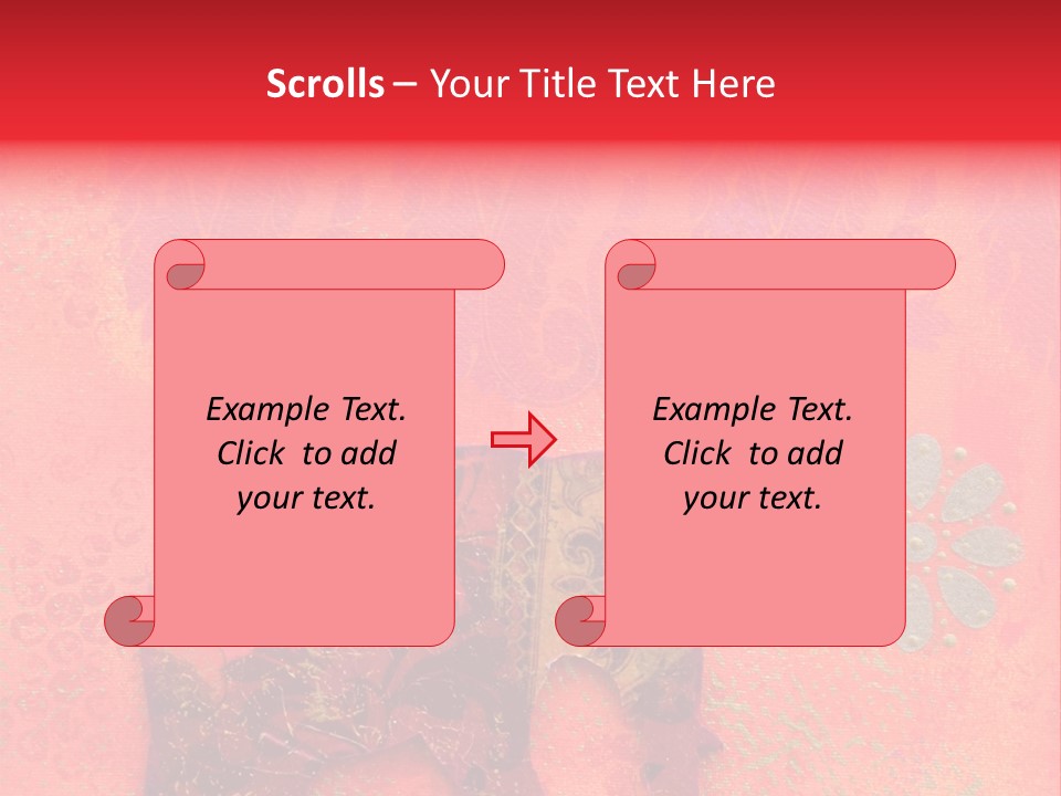 Symbol Gold Bejeweled PowerPoint Template