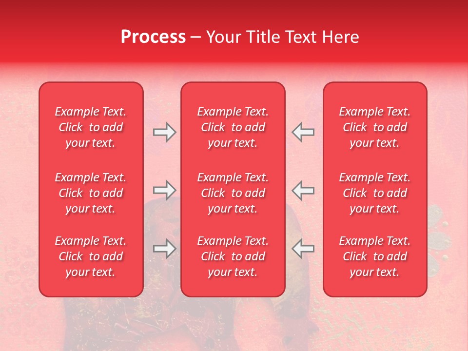 Symbol Gold Bejeweled PowerPoint Template