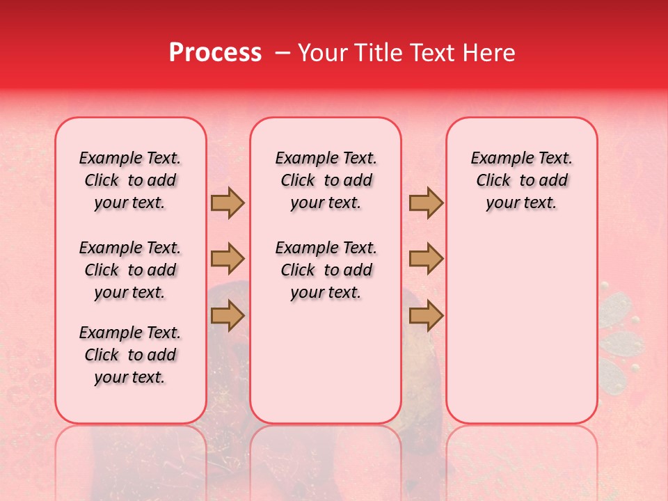Symbol Gold Bejeweled PowerPoint Template