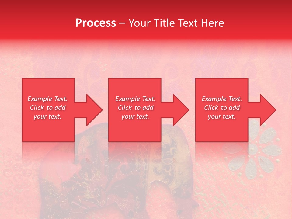 Symbol Gold Bejeweled PowerPoint Template