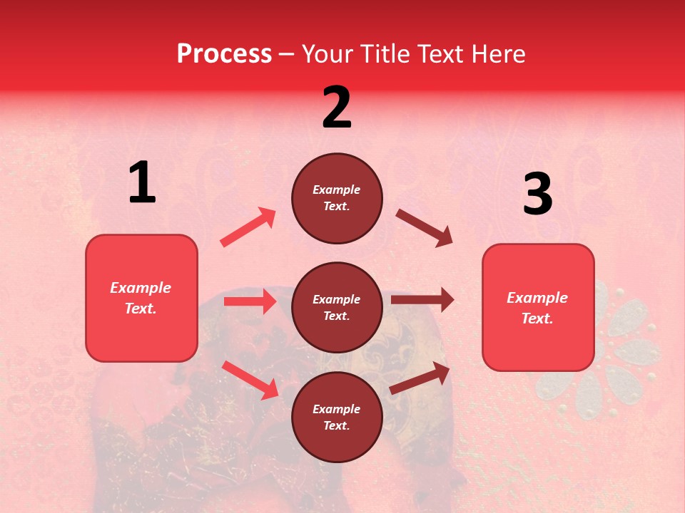 Symbol Gold Bejeweled PowerPoint Template