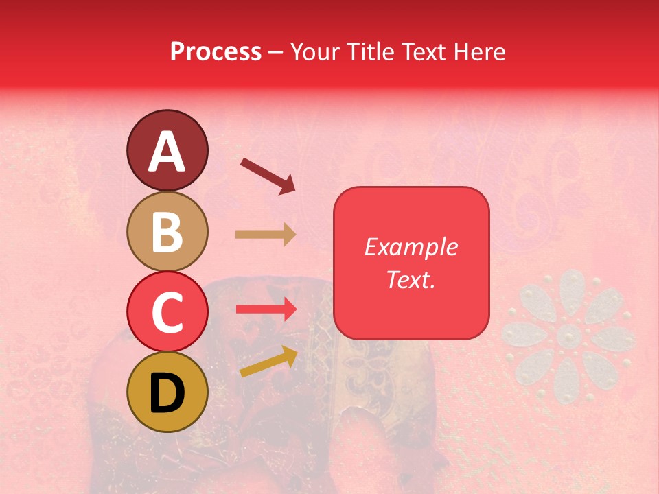 Symbol Gold Bejeweled PowerPoint Template