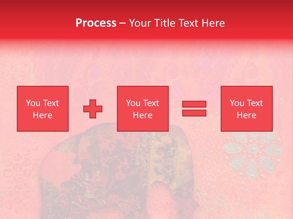 Symbol Gold Bejeweled PowerPoint Template