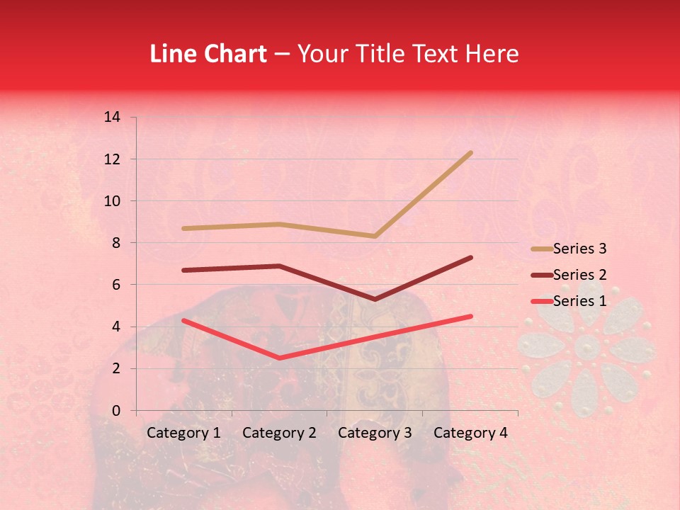 Symbol Gold Bejeweled PowerPoint Template