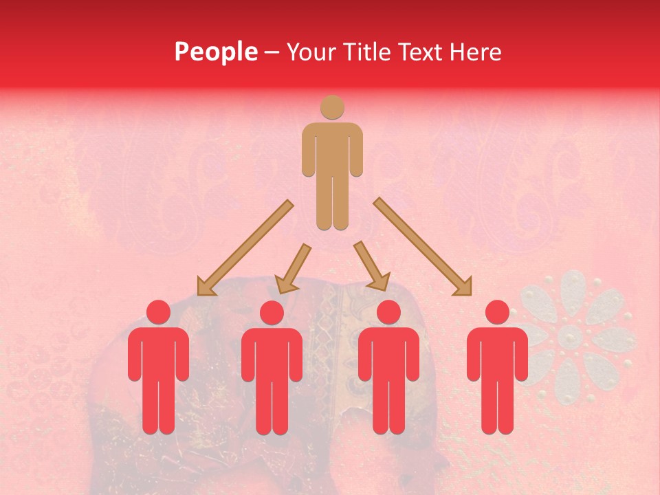 Symbol Gold Bejeweled PowerPoint Template