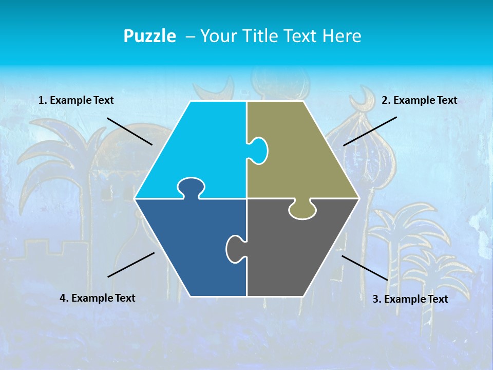 City Art Oriental PowerPoint Template