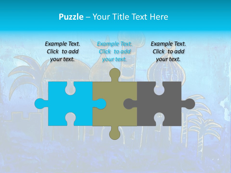 City Art Oriental PowerPoint Template