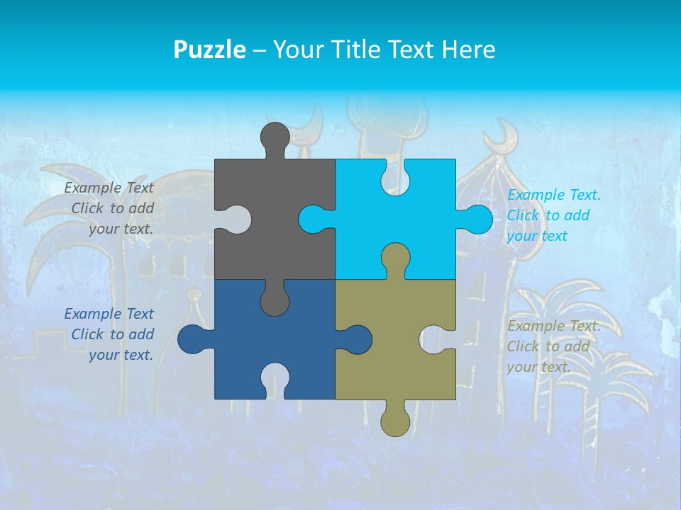 City Art Oriental PowerPoint Template