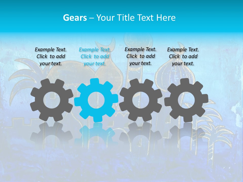 City Art Oriental PowerPoint Template