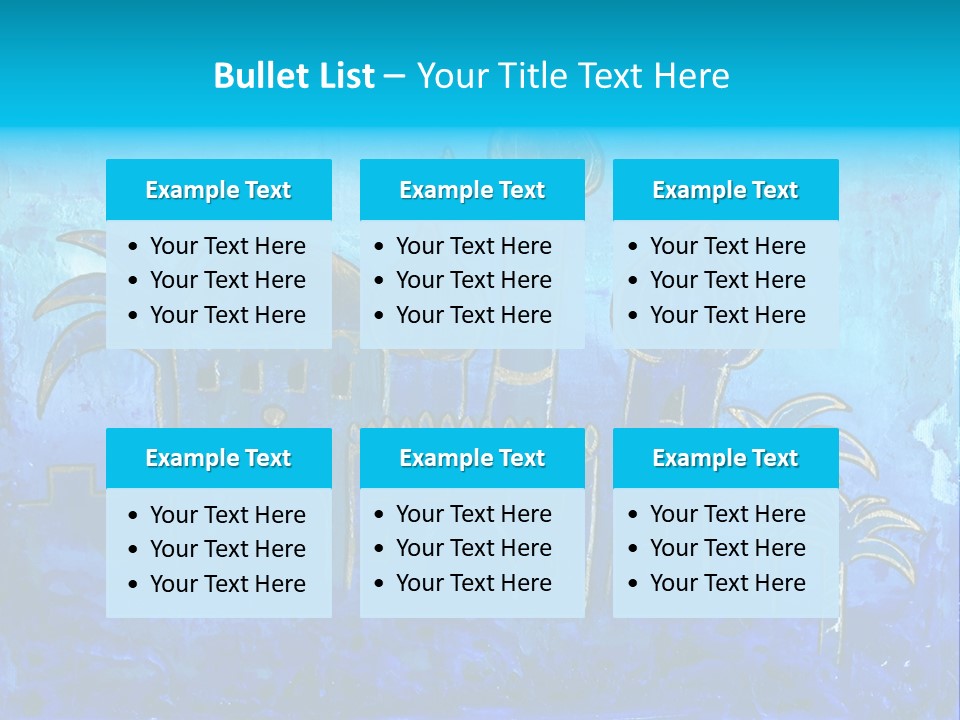 City Art Oriental PowerPoint Template