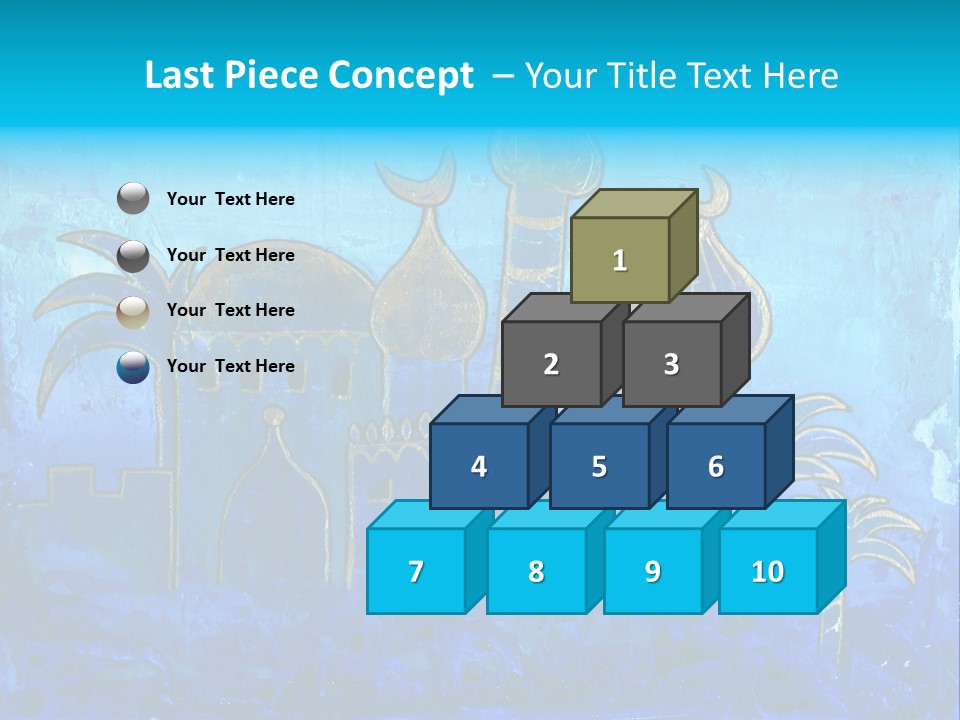 City Art Oriental PowerPoint Template