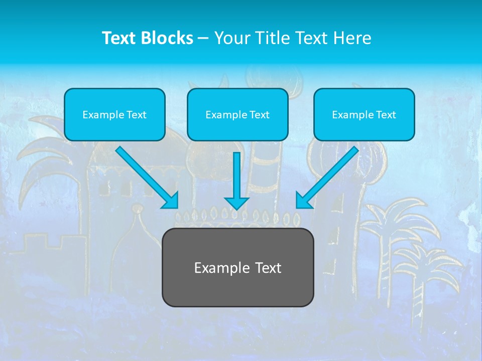 City Art Oriental PowerPoint Template