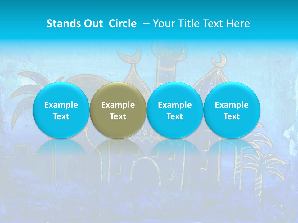 City Art Oriental PowerPoint Template