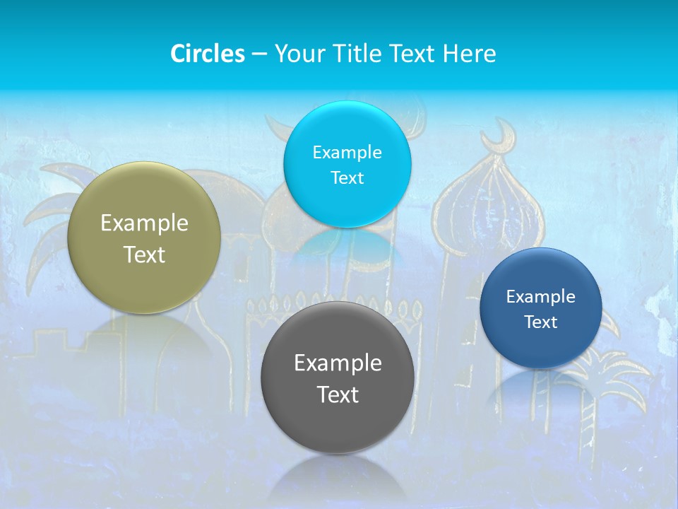 City Art Oriental PowerPoint Template