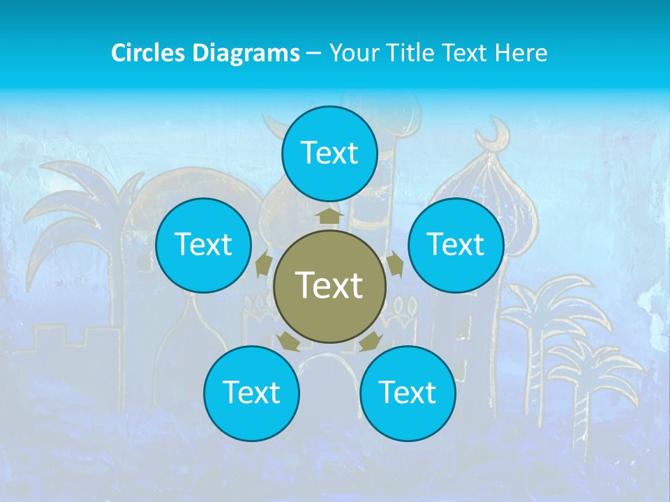 City Art Oriental PowerPoint Template