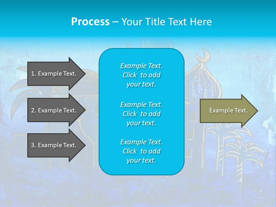 City Art Oriental PowerPoint Template