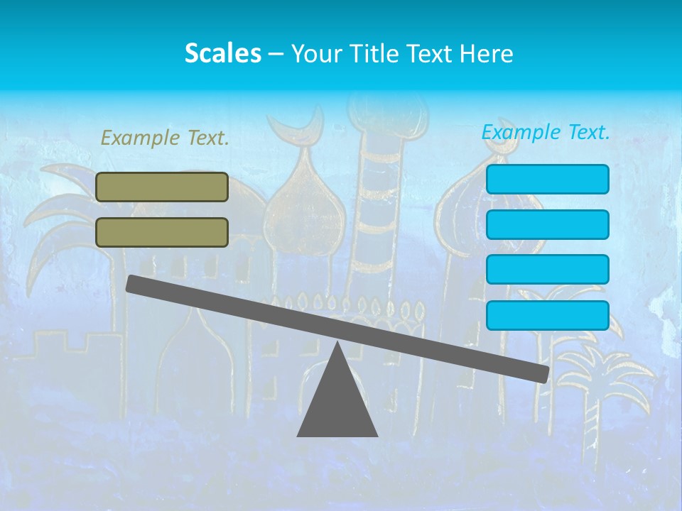 City Art Oriental PowerPoint Template