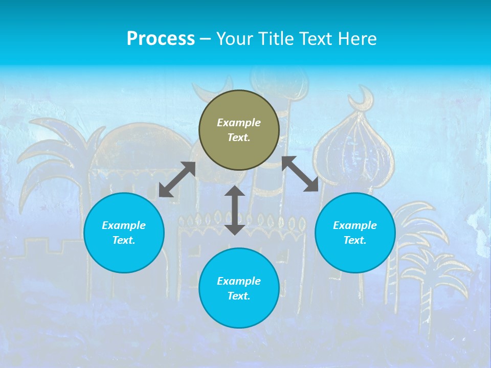 City Art Oriental PowerPoint Template