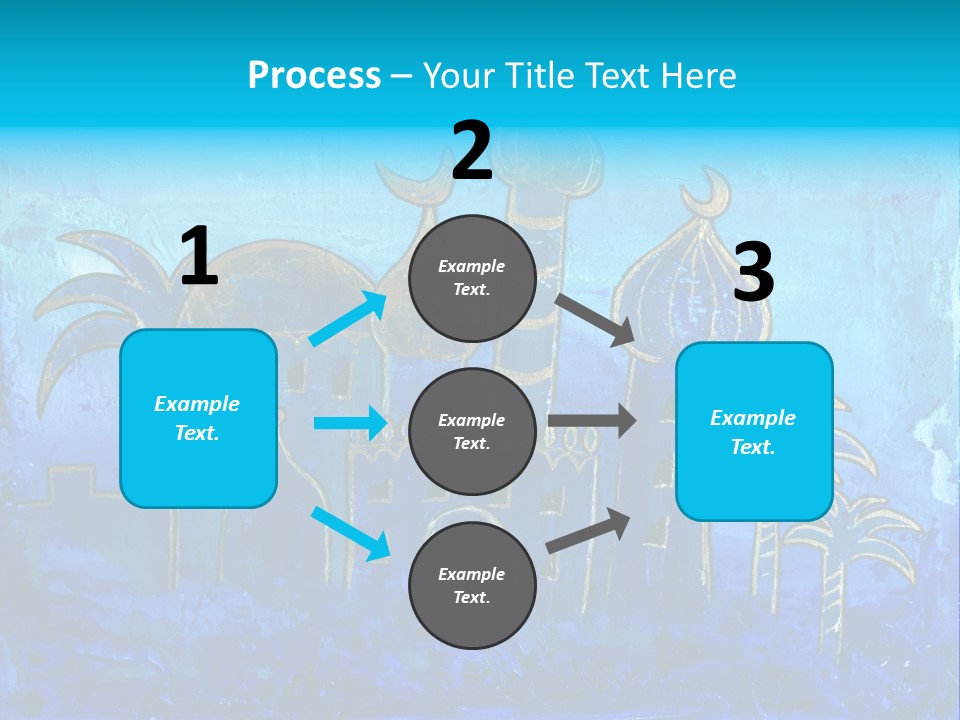 City Art Oriental PowerPoint Template