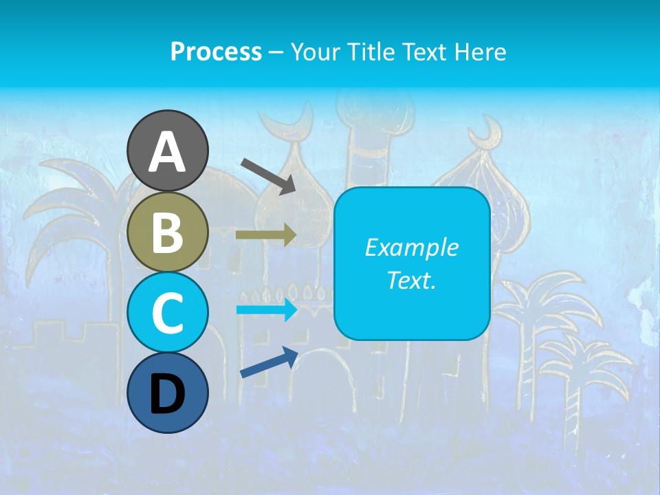 City Art Oriental PowerPoint Template