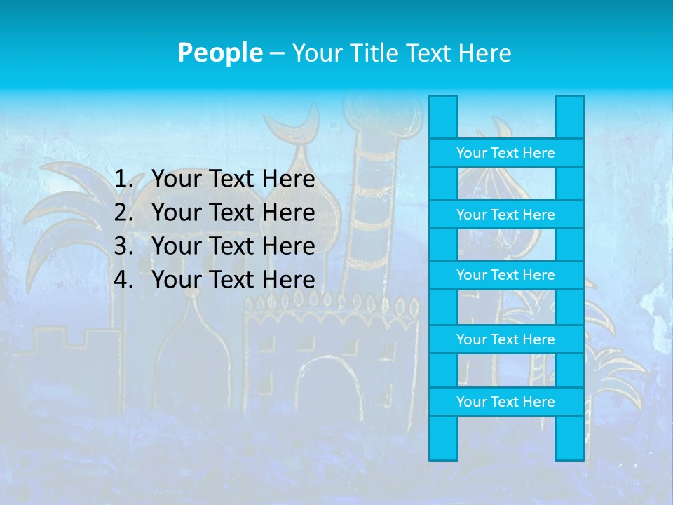 City Art Oriental PowerPoint Template