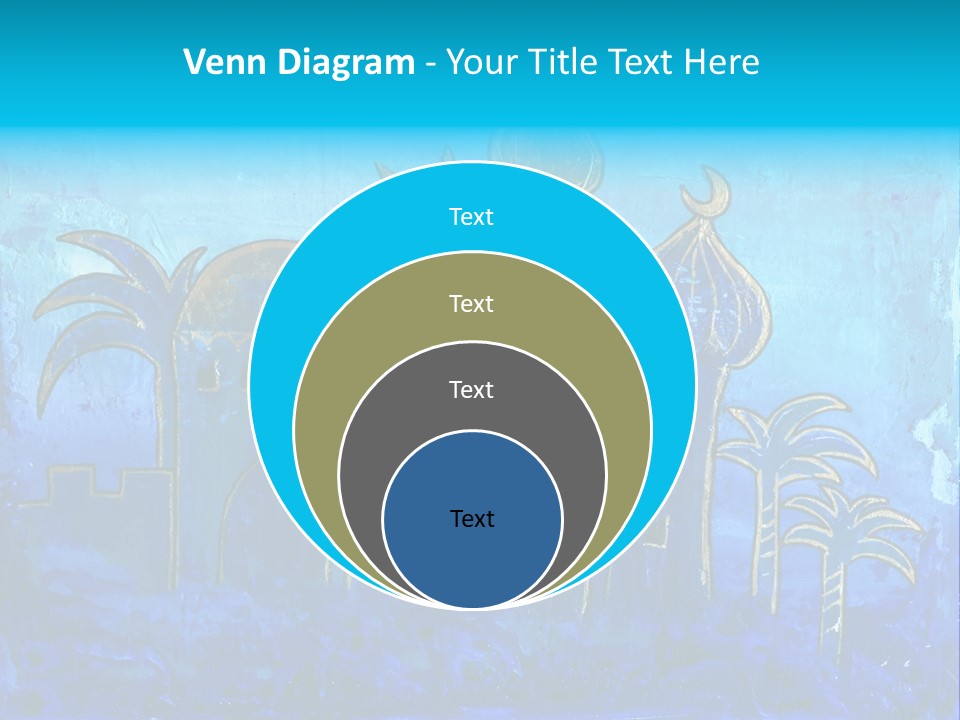 City Art Oriental PowerPoint Template