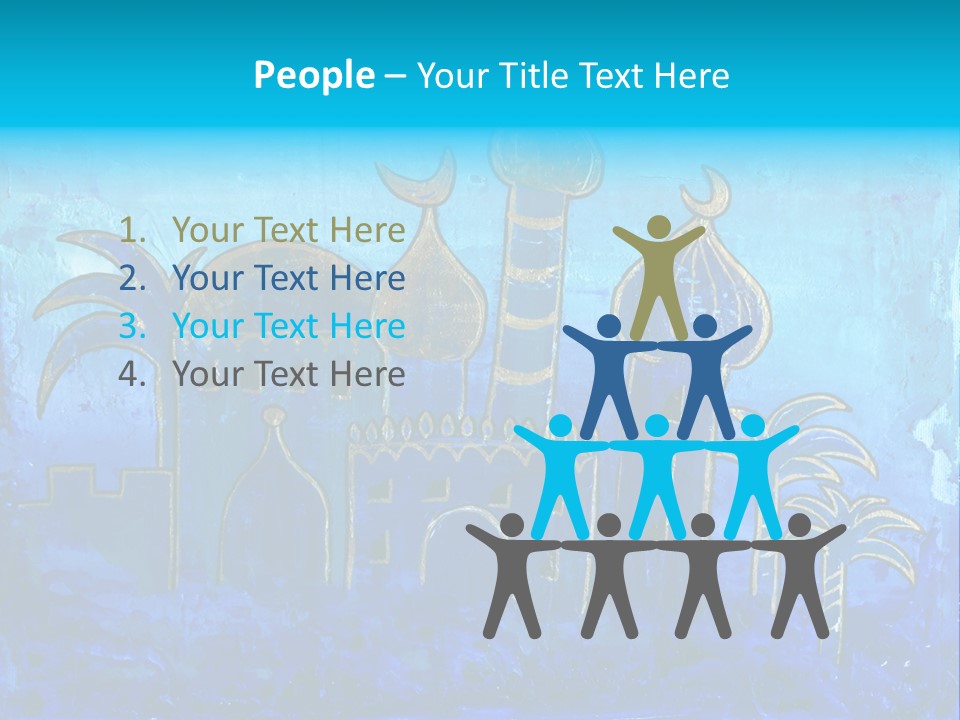 City Art Oriental PowerPoint Template