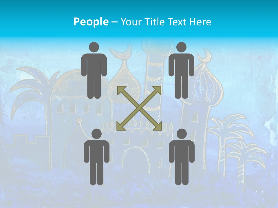 City Art Oriental PowerPoint Template