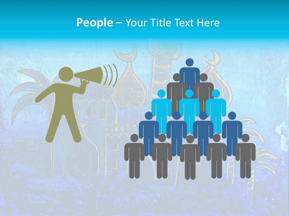 City Art Oriental PowerPoint Template