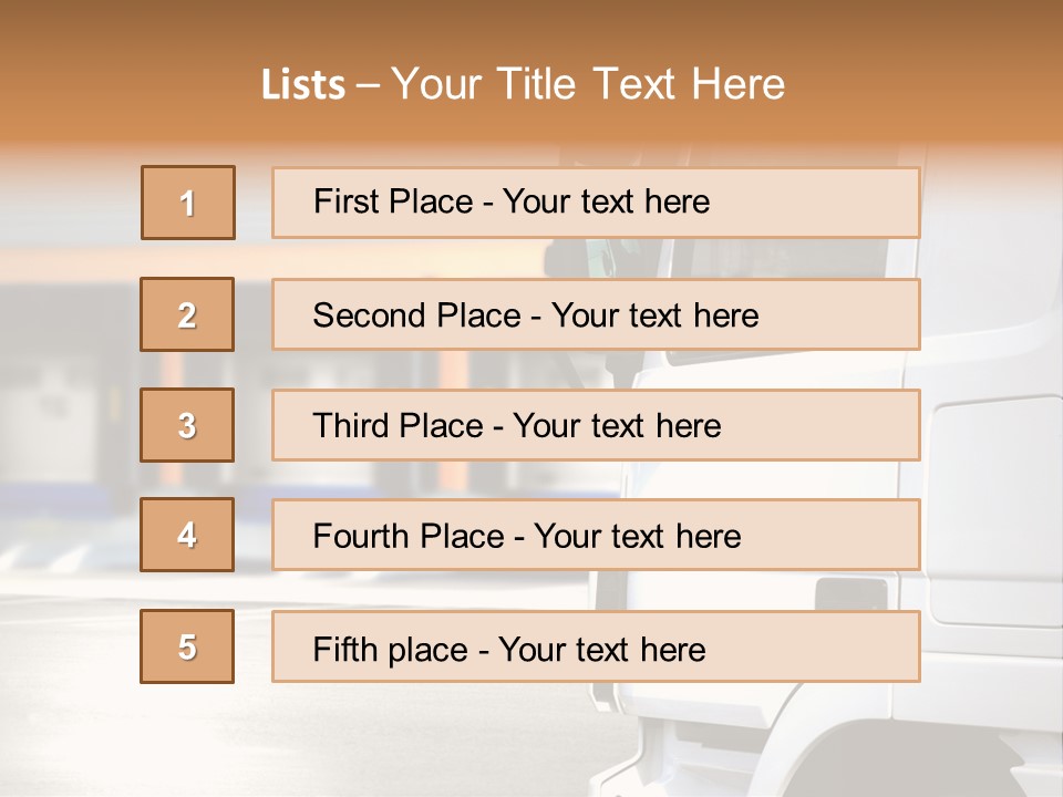 Freight Travel Business PowerPoint Template