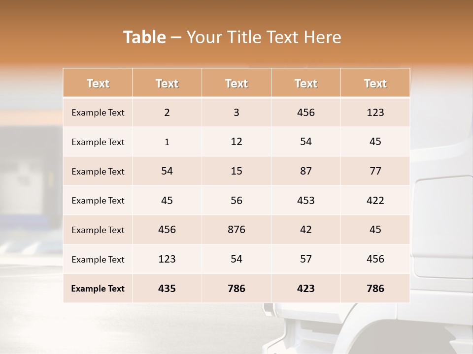 Freight Travel Business PowerPoint Template