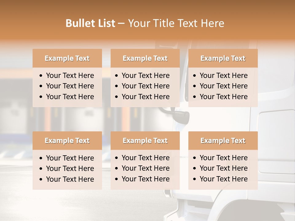 Freight Travel Business PowerPoint Template