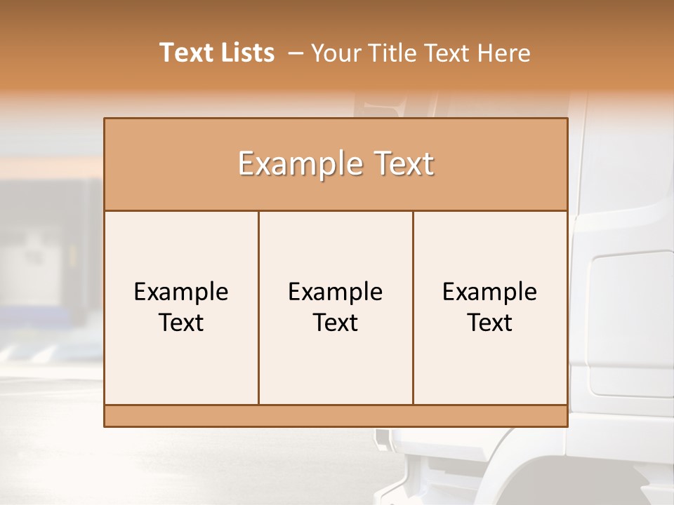 Freight Travel Business PowerPoint Template