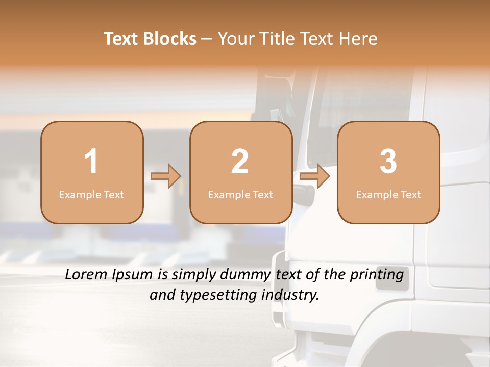 Freight Travel Business PowerPoint Template