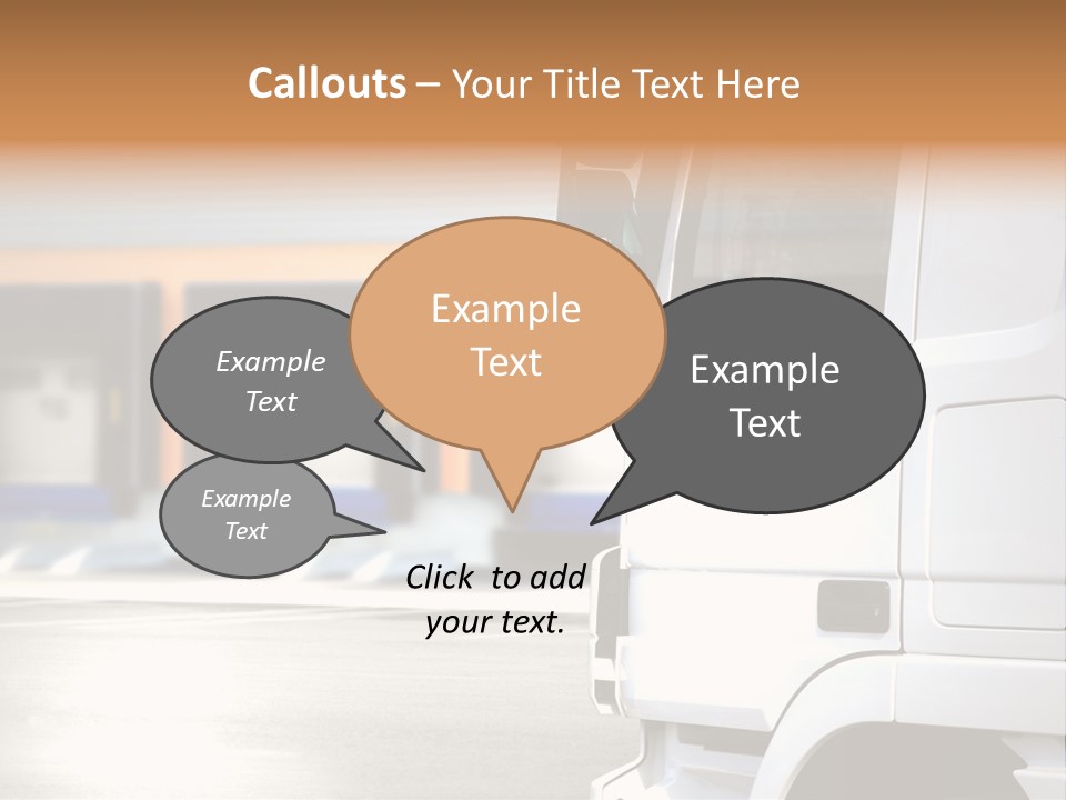 Freight Travel Business PowerPoint Template