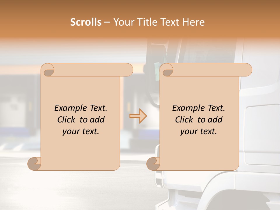 Freight Travel Business PowerPoint Template