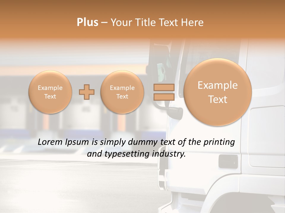Freight Travel Business PowerPoint Template