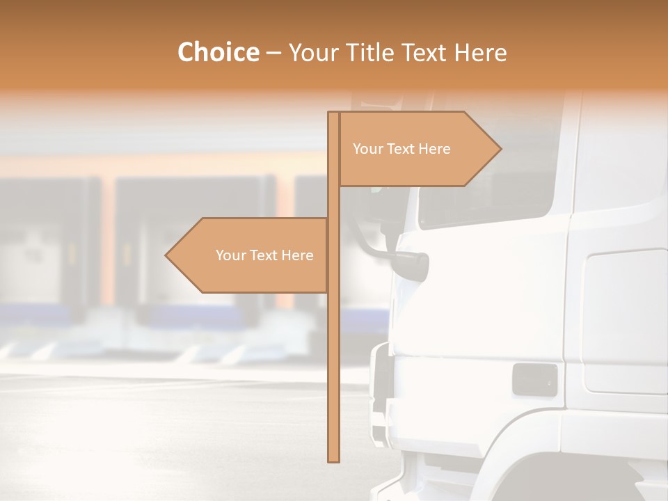 Freight Travel Business PowerPoint Template