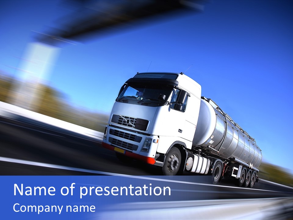 Cargo Heavy Industry PowerPoint Template