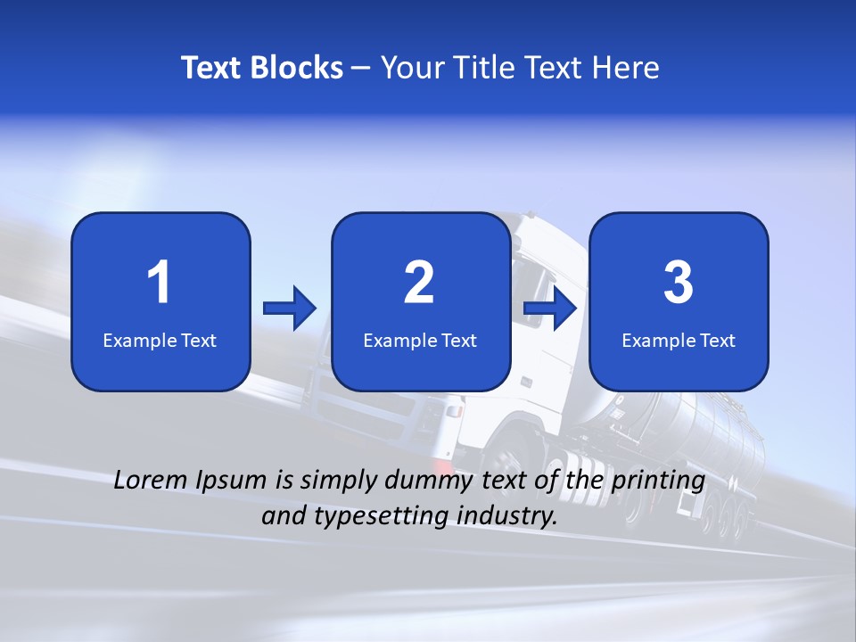 Cargo Heavy Industry PowerPoint Template